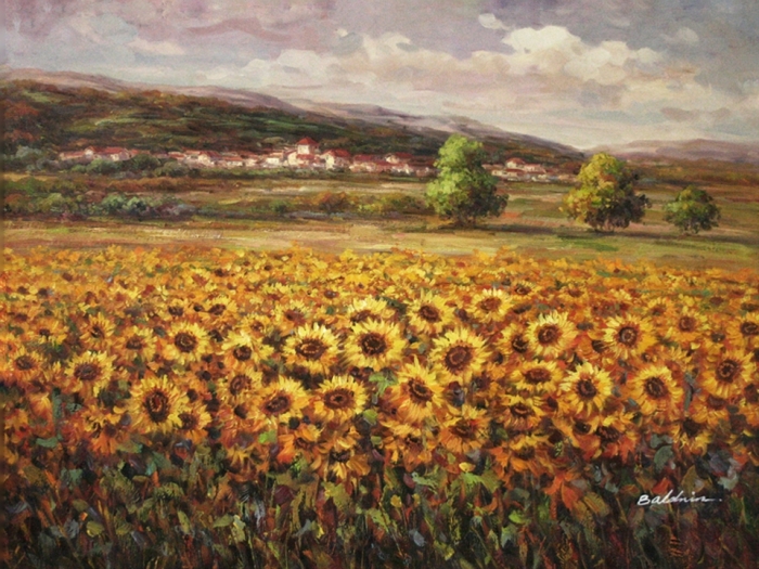 AC26710 Sunflower Fields of Tuscany II