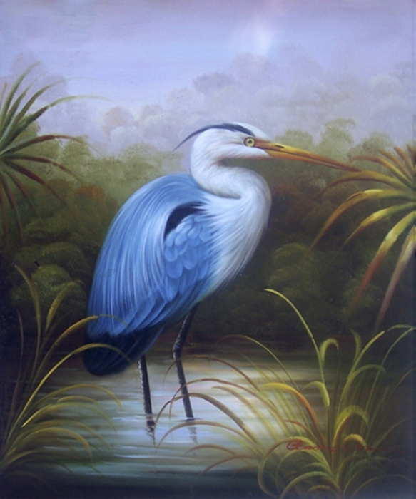 KM89745 Blue Heron I