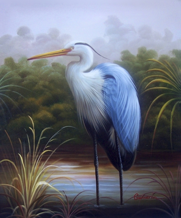 KM89746 Blue Heron II