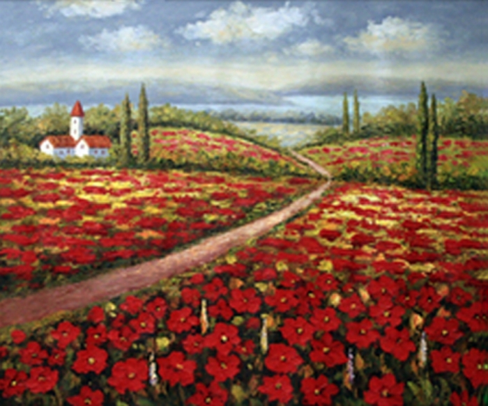 PA73330 Through The Poppy Fields II