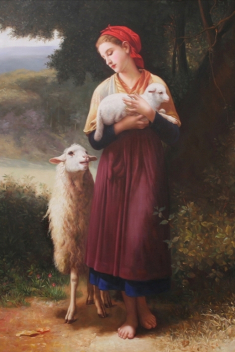 PA88529B Sheep Lady