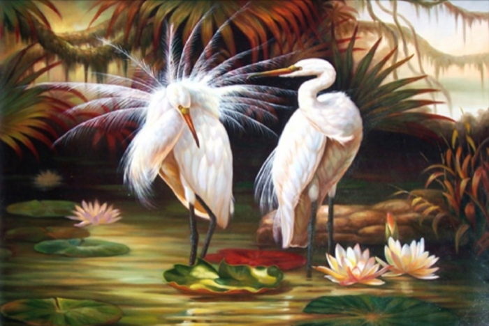 PA89250 Egrets III