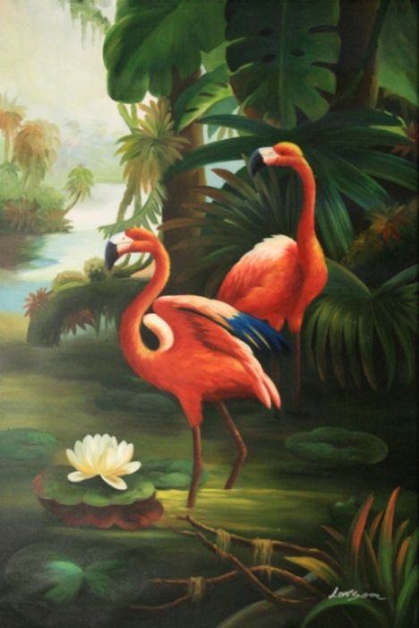 PA89303 Flamingos II