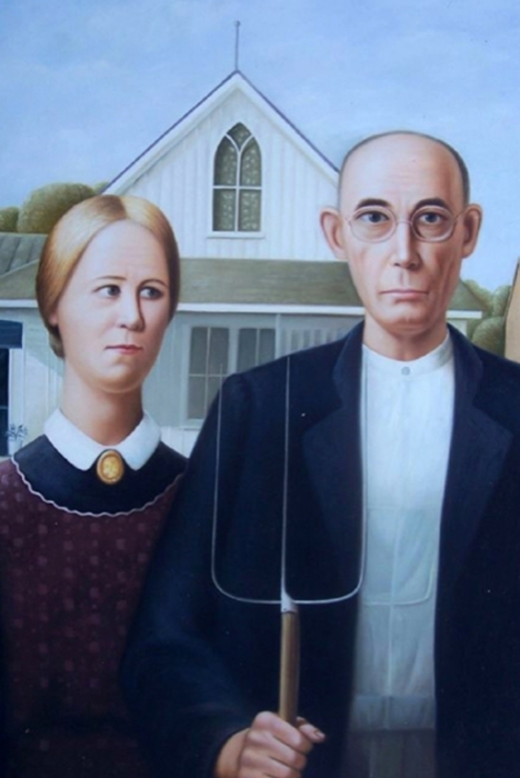 YK89802B American Gothic